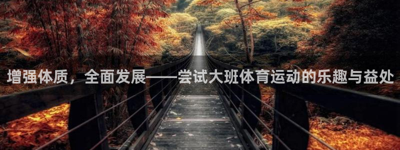 沐鸣招商：增强体质，全面发展——尝试大班体育运动的乐趣与益处